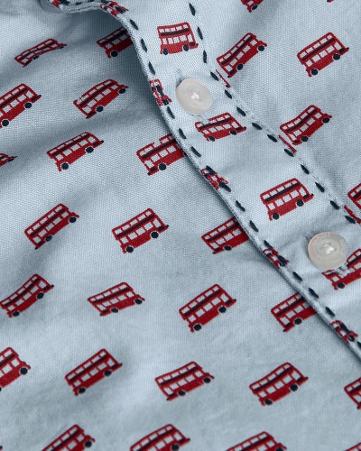 BOBOLI Oxford long sleeves shirt for baby -BCI - 712224 BOBOLI Oxford long sleeves shirt for baby -BCI - 712224