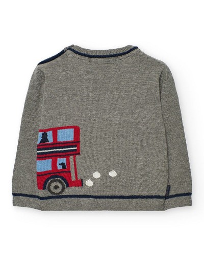 BOBOLI Knitwear pullover for baby boy -BCI - 712213 BOBOLI Knitwear pullover for baby boy -BCI - 712213