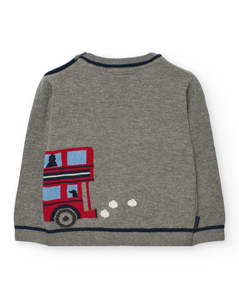 BOBOLI Knitwear pullover for baby boy -BCI - 712213 BOBOLI Knitwear pullover for baby boy -BCI - 712213
