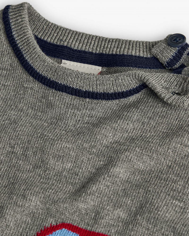 BOBOLI Knitwear pullover for baby boy -BCI - 712213 BOBOLI Knitwear pullover for baby boy -BCI - 712213