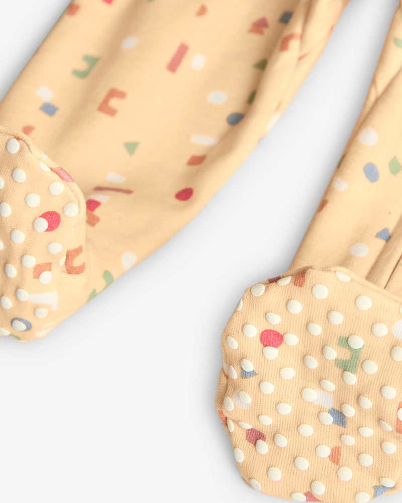 BOBOLI Interlock play suit printed for baby -BCI - 192057