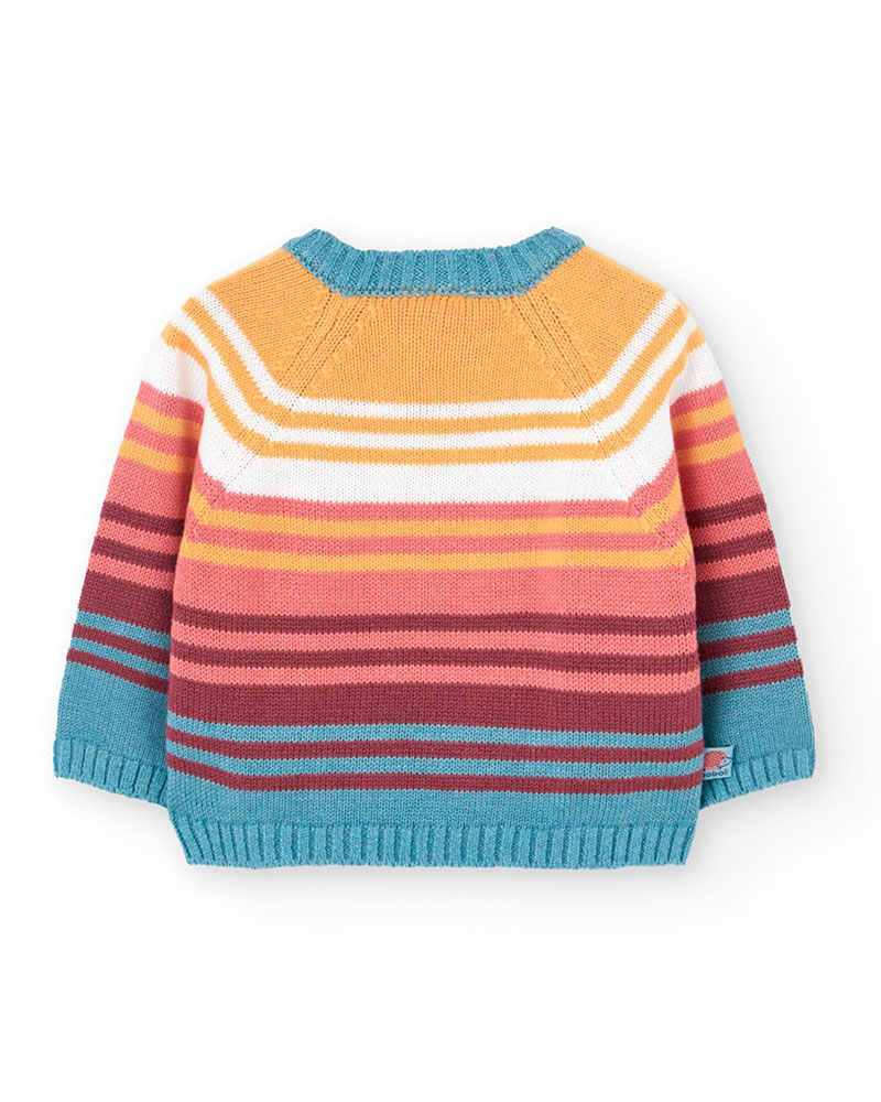 BOBOLI Knitwear pullover for baby boy -BCI - 132152