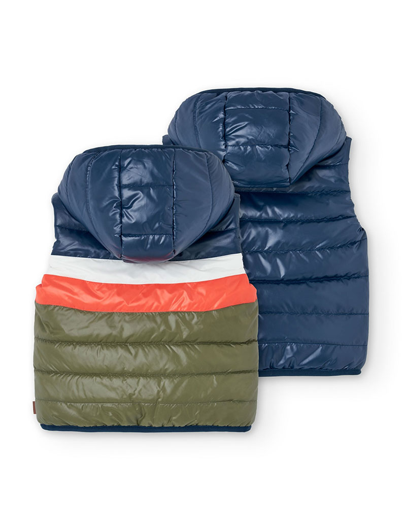 BOBOLI Vest reversible for boy - 522133 BOBOLI Vest reversible for boy - 522133