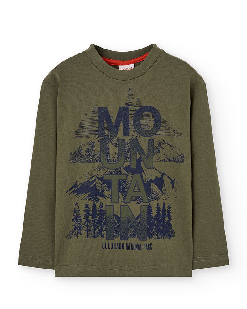 BOBOLI Knit t-Shirt for boy -BCI - 522010