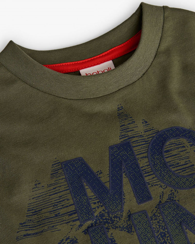 BOBOLI Knit t-Shirt for boy -BCI - 522010