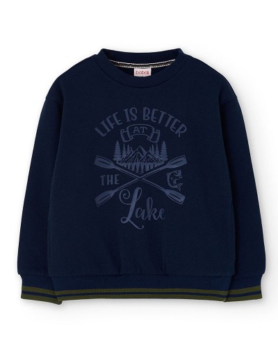 BOBOLI Fleece sweatshirt for boy -BCI - 522111