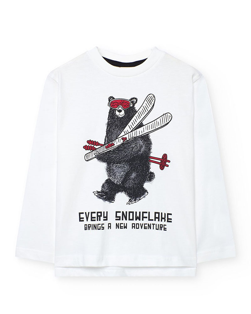 BOBOLI Knit t-Shirt for boy -BCI - 532011