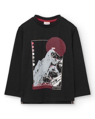 BOBOLI Knit t-Shirt for boy -BCI - 532033