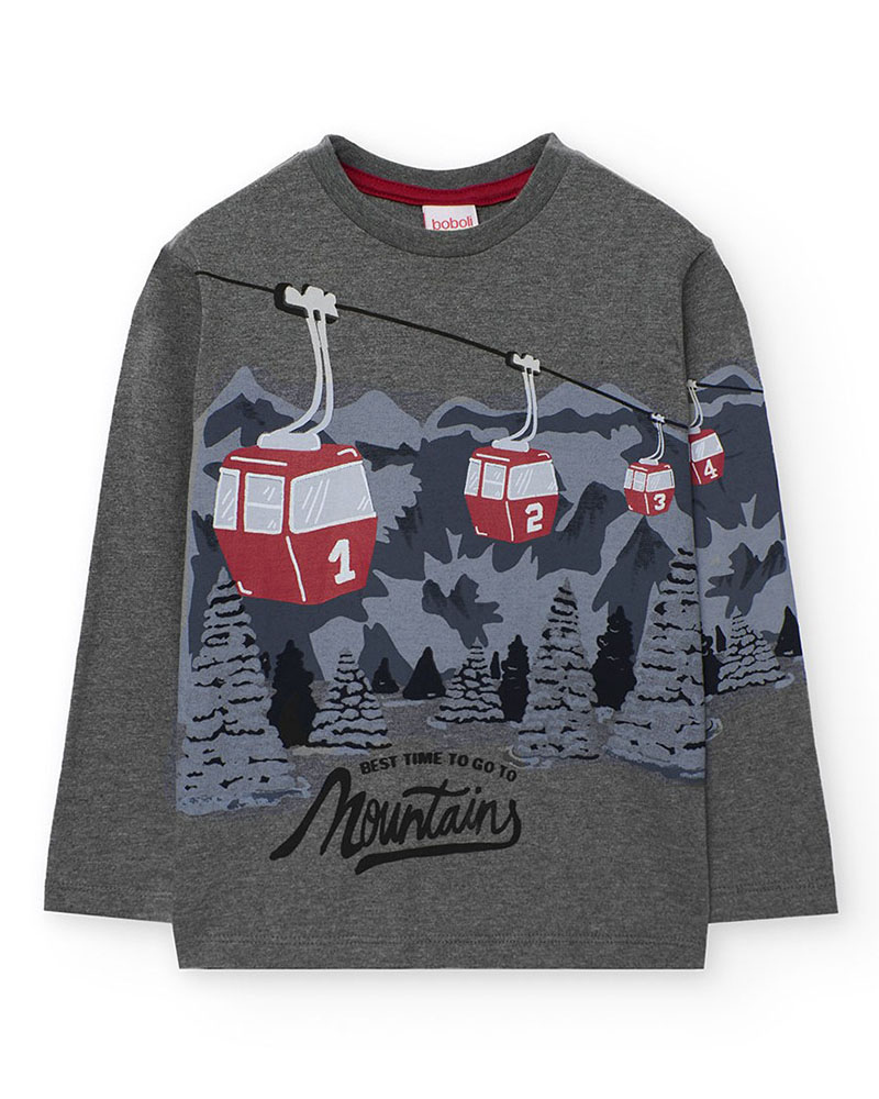 BOBOLI Knit t-Shirt for boy -BCI - 532055 BOBOLI Knit t-Shirt for boy -BCI - 532055