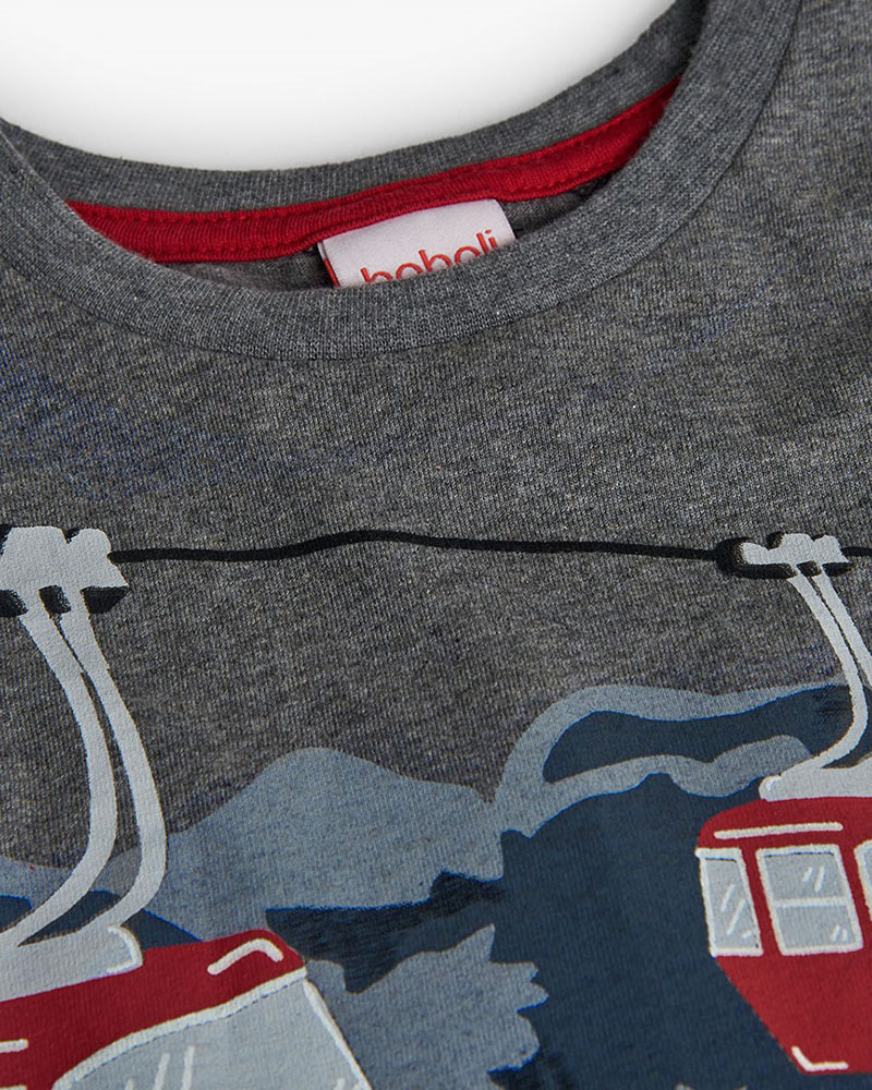 BOBOLI Knit t-Shirt for boy -BCI - 532055 BOBOLI Knit t-Shirt for boy -BCI - 532055