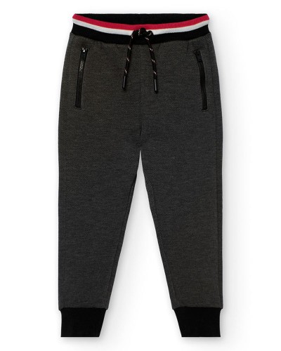 BOBOLI Knit trousers fantasy for boy - 532066