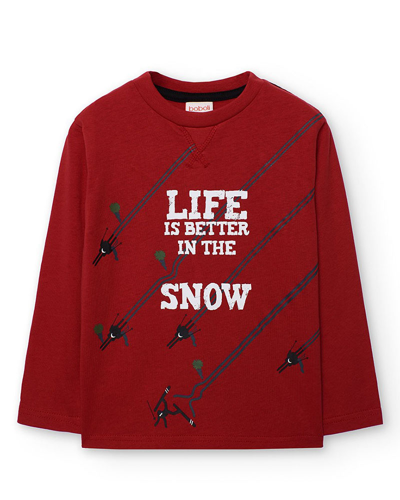 BOBOLI Knit t-Shirt for boy -BCI - 532077