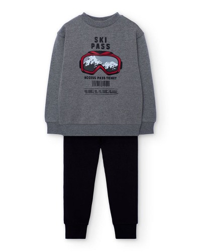 BOBOLI Set fleece for boy -BCI - 532145