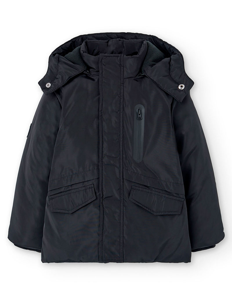 BOBOLI Technical fabric parka for boy - 732350 BOBOLI Technical fabric parka for boy - 732350