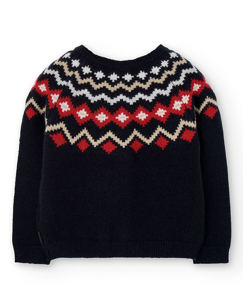 BOBOLI Knitwear pullover for boy - 732293