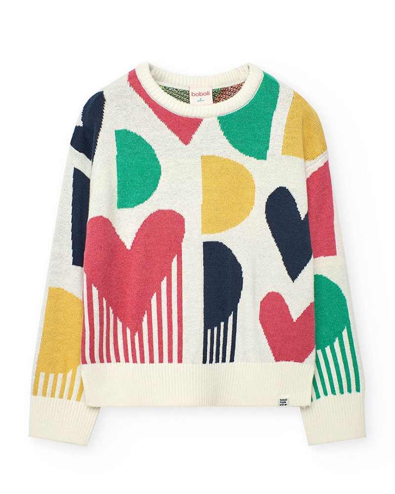 BOBOLI Knitwear pullover for girl -BCI - 412120