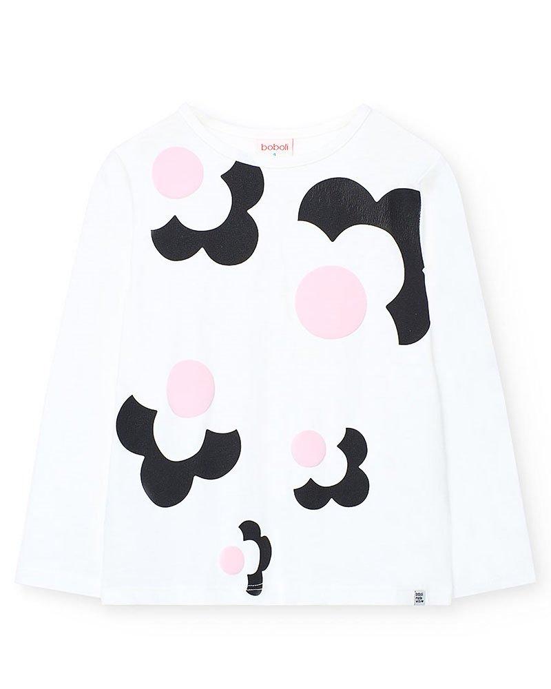 BOBOLI Knit t-Shirt for girl -BCI - 402017 BOBOLI Knit t-Shirt for girl -BCI - 402017