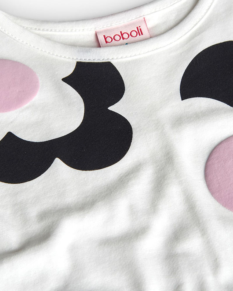 BOBOLI Knit t-Shirt for girl -BCI - 402017 BOBOLI Knit t-Shirt for girl -BCI - 402017
