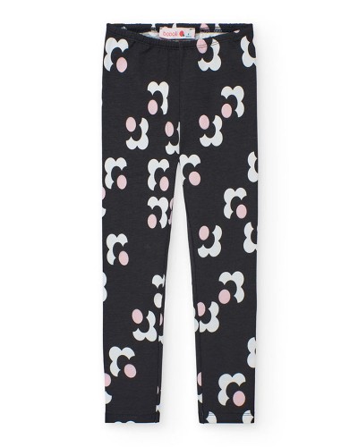 BOBOLI Stretch knit leggings for girl -BCI - 402028 BOBOLI Stretch knit leggings for girl -BCI - 402028