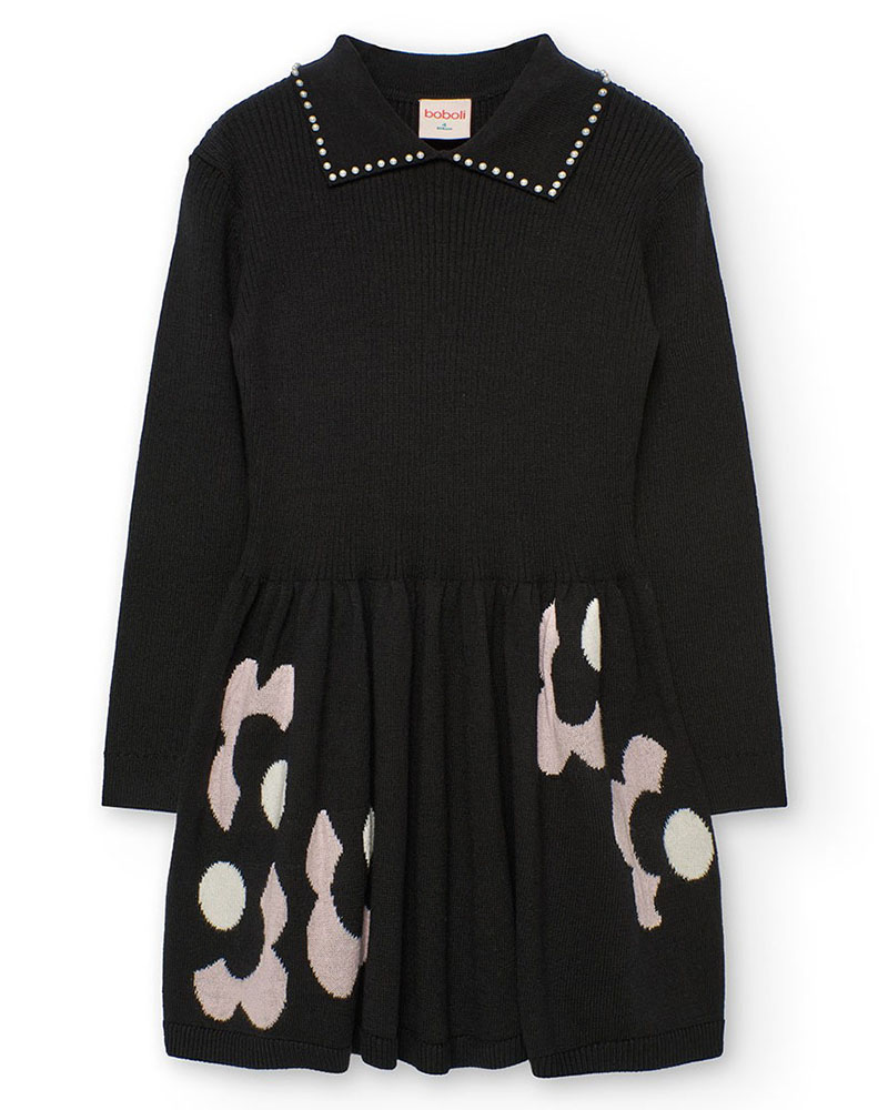 BOBOLI Knitwear dress for girl -BCI - 402051 BOBOLI Knitwear dress for girl -BCI - 402051