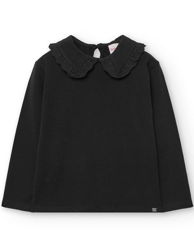 BOBOLI Stretch knit t-Shirt for girl -BCI - 402095 BOBOLI Stretch knit t-Shirt for girl -BCI - 402095