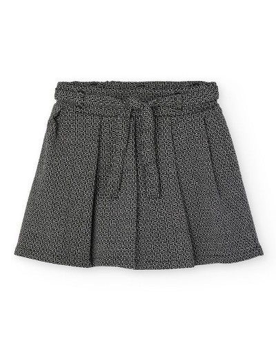 BOBOLI Knit skirt jacquard for girl -BCI - 402107