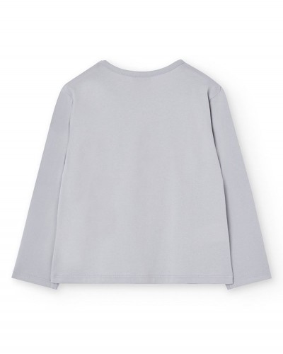 BOBOLI Knit t-Shirt for girl -BCI - 402118