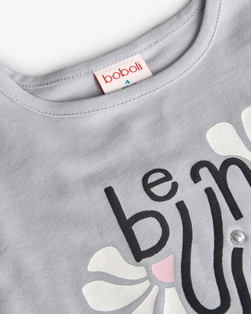 BOBOLI Knit t-Shirt for girl -BCI - 402118 BOBOLI Knit t-Shirt for girl -BCI - 402118