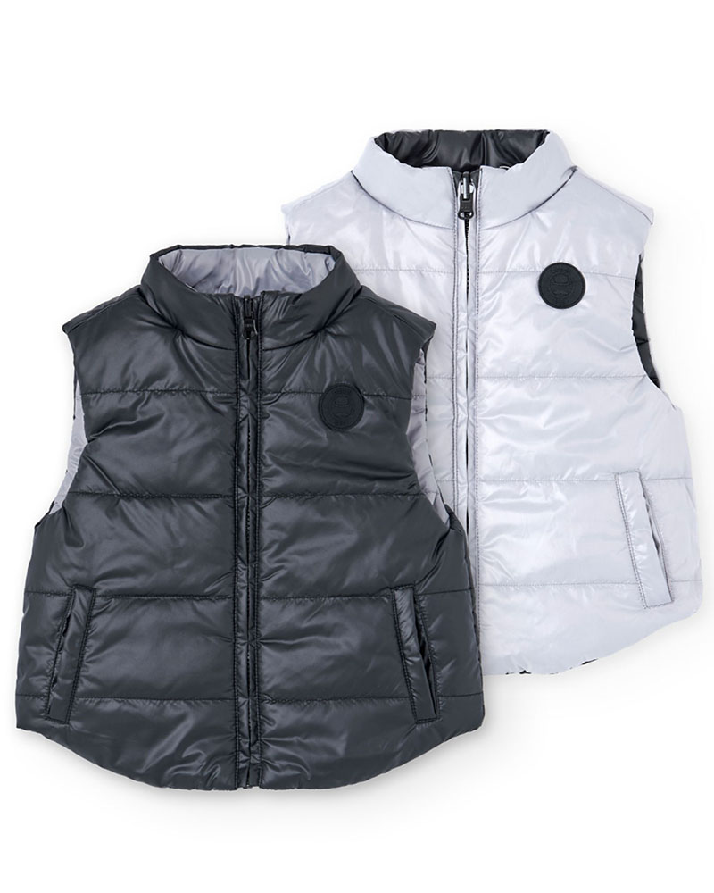 BOBOLI Vest reversible for boy - 732361 BOBOLI Vest reversible for boy - 732361