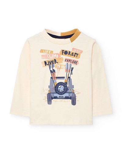 BOBOLI Knit t-Shirt for baby boy -BCI - 302140