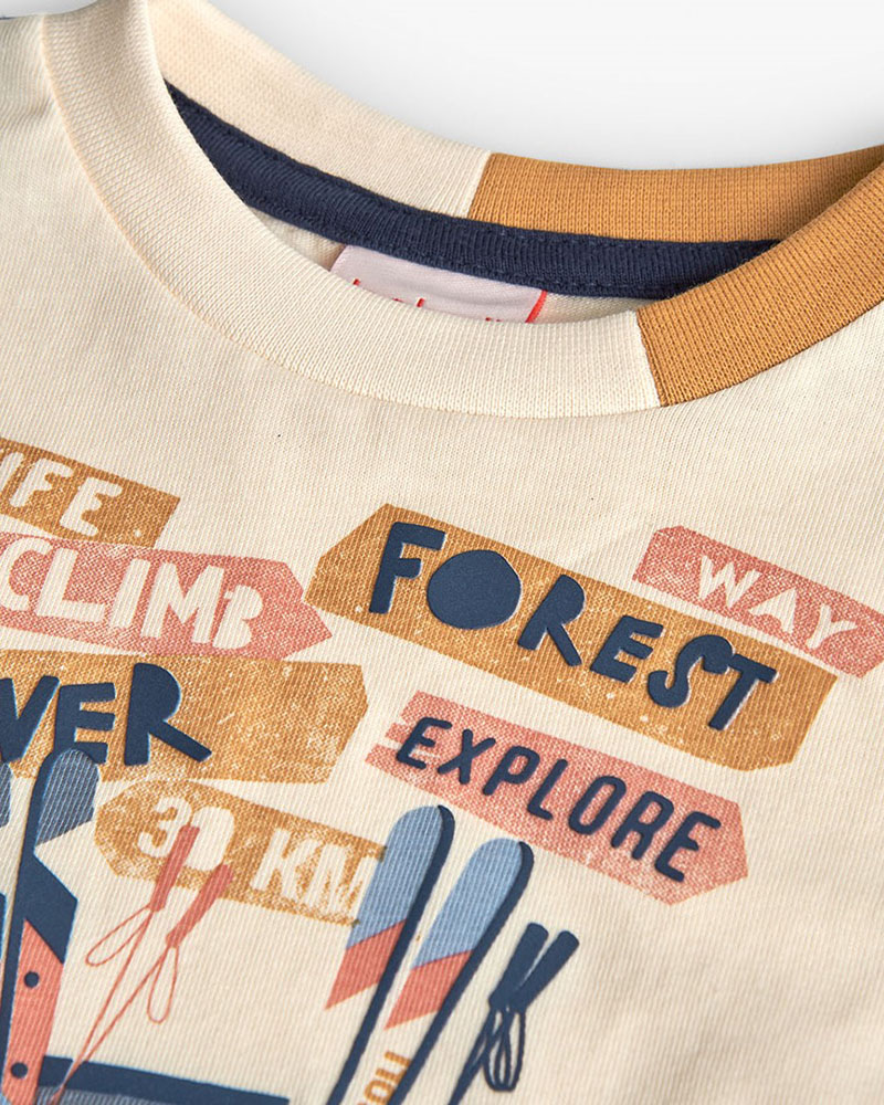 BOBOLI Knit t-Shirt for baby boy -BCI - 302140
