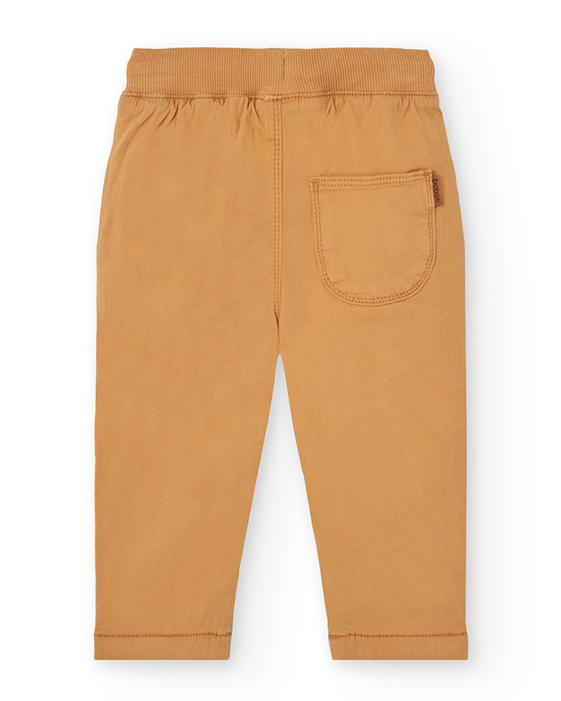 BOBOLI Stretch gabardine trousers for baby -BCI - 392071