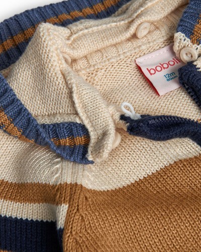 BOBOLI Knitwear jacket for baby boy -BCI - 302117