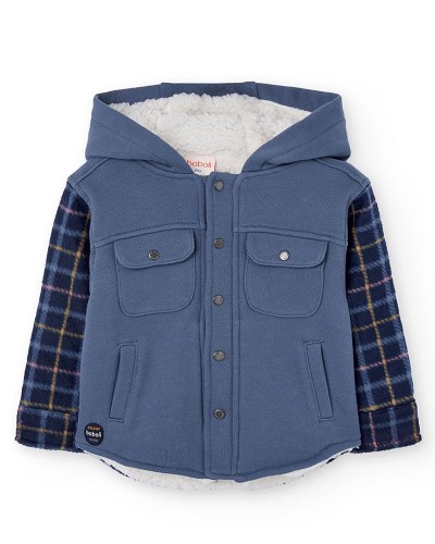 BOBOLI Fleece jacket combined for baby boy - 302106 BOBOLI Fleece jacket combined for baby boy - 302106