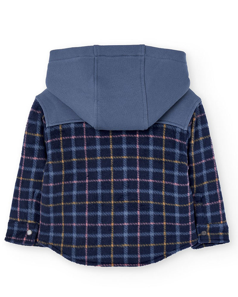 BOBOLI Fleece jacket combined for baby boy - 302106 BOBOLI Fleece jacket combined for baby boy - 302106