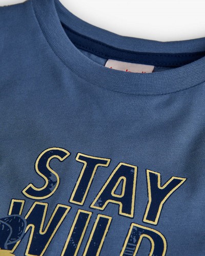 BOBOLI Knit t-Shirt for baby boy -BCI - 302005