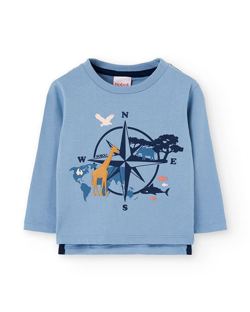 BOBOLI Knit t-Shirt for baby boy -BCI - 302038
