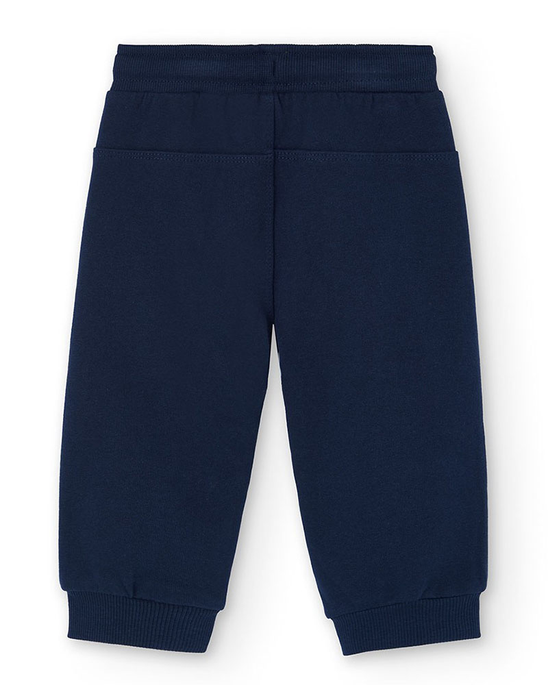 BOBOLI Fleece trousers basic for baby -BCI - 392060