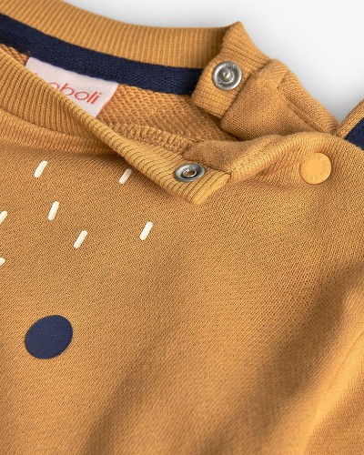 BOBOLI Fleece sweatshirt for baby boy - 302050
