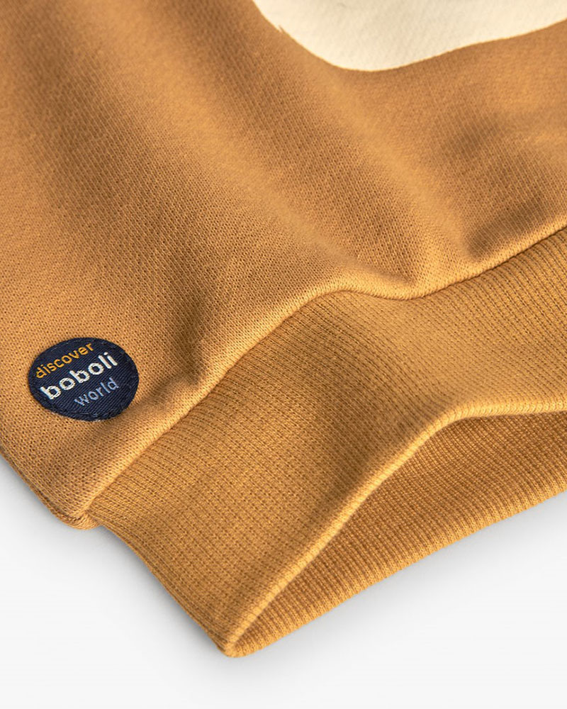 BOBOLI Fleece sweatshirt for baby boy - 302050