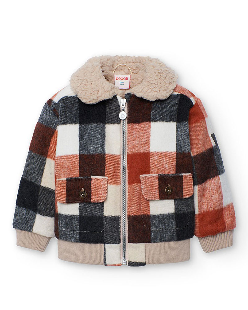 BOBOLI Jacket check for baby boy - 312163 BOBOLI Jacket check for baby boy - 312163