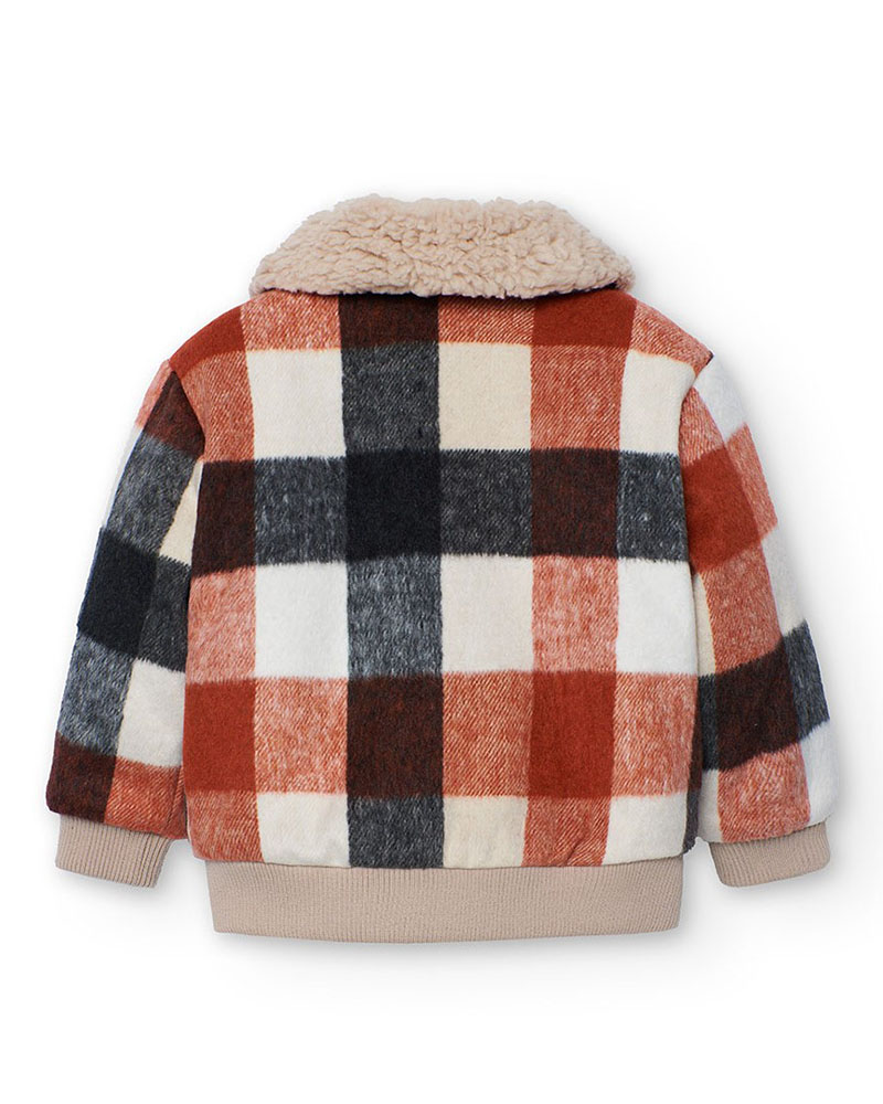 BOBOLI Jacket check for baby boy - 312163 BOBOLI Jacket check for baby boy - 312163