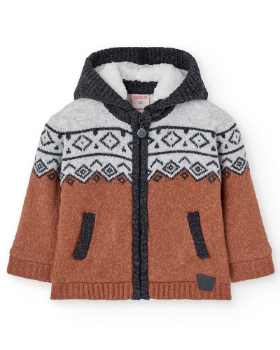 BOBOLI Knitwear jacket for baby boy - 312152 BOBOLI Knitwear jacket for baby boy - 312152