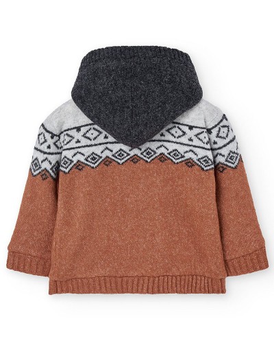 BOBOLI Knitwear jacket for baby boy - 312152 BOBOLI Knitwear jacket for baby boy - 312152