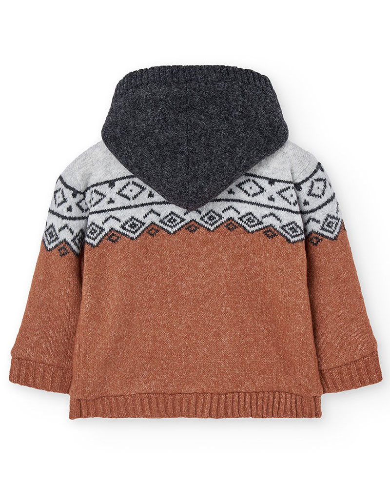 BOBOLI Knitwear jacket for baby boy - 312152 BOBOLI Knitwear jacket for baby boy - 312152