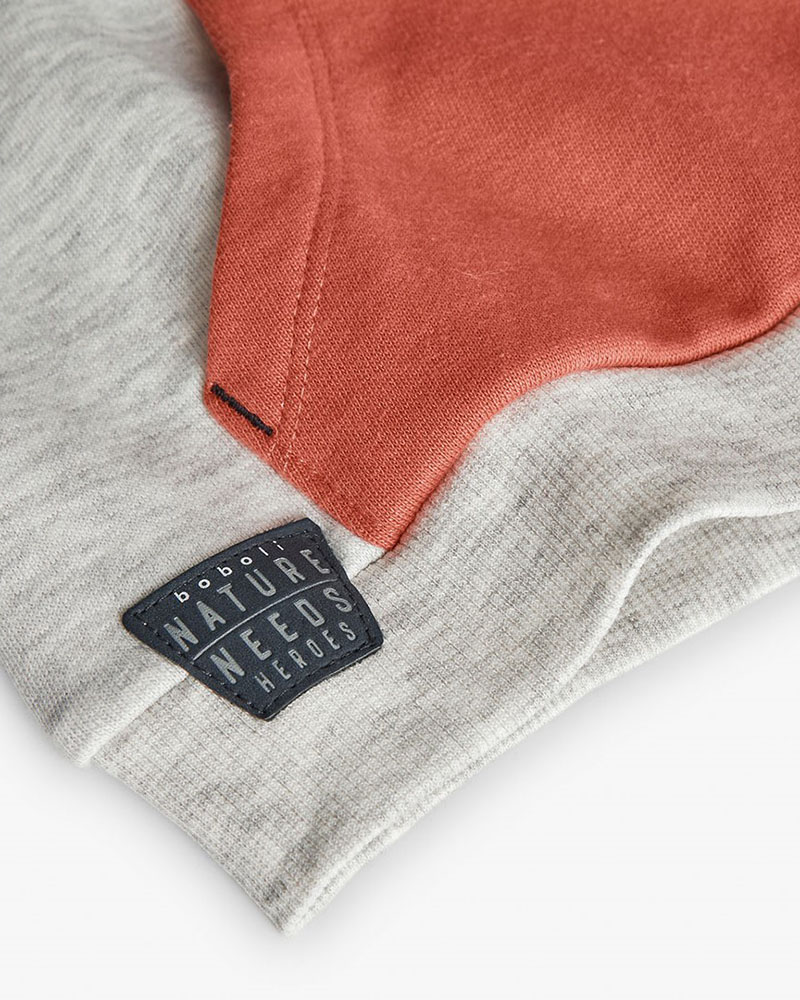 BOBOLI Fleece sweatshirt for baby boy -BCI - 312141