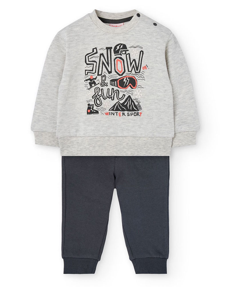 BOBOLI Set fleece for baby boy -BCI - 312129 BOBOLI Set fleece for baby boy -BCI - 312129