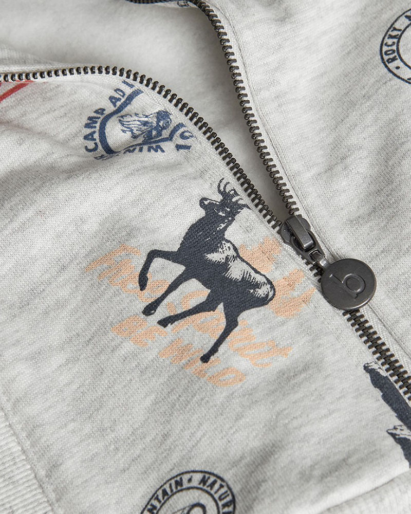 BOBOLI Fleece jacket printed for baby -BCI - 312107