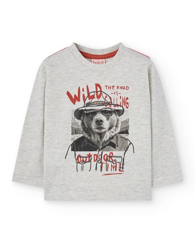 BOBOLI Knit t-Shirt for baby boy -BCI - 312017