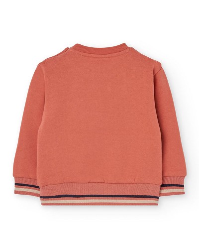 BOBOLI Fleece sweatshirt for baby boy -BCI - 312039